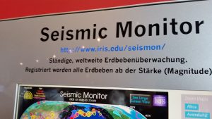Portal für seismische Ereignisse weltweit